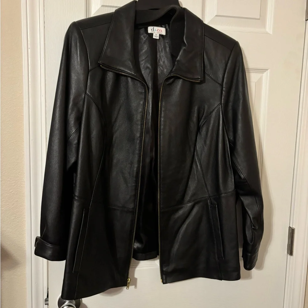 Black Leather Jacket - Picture 1 of 6